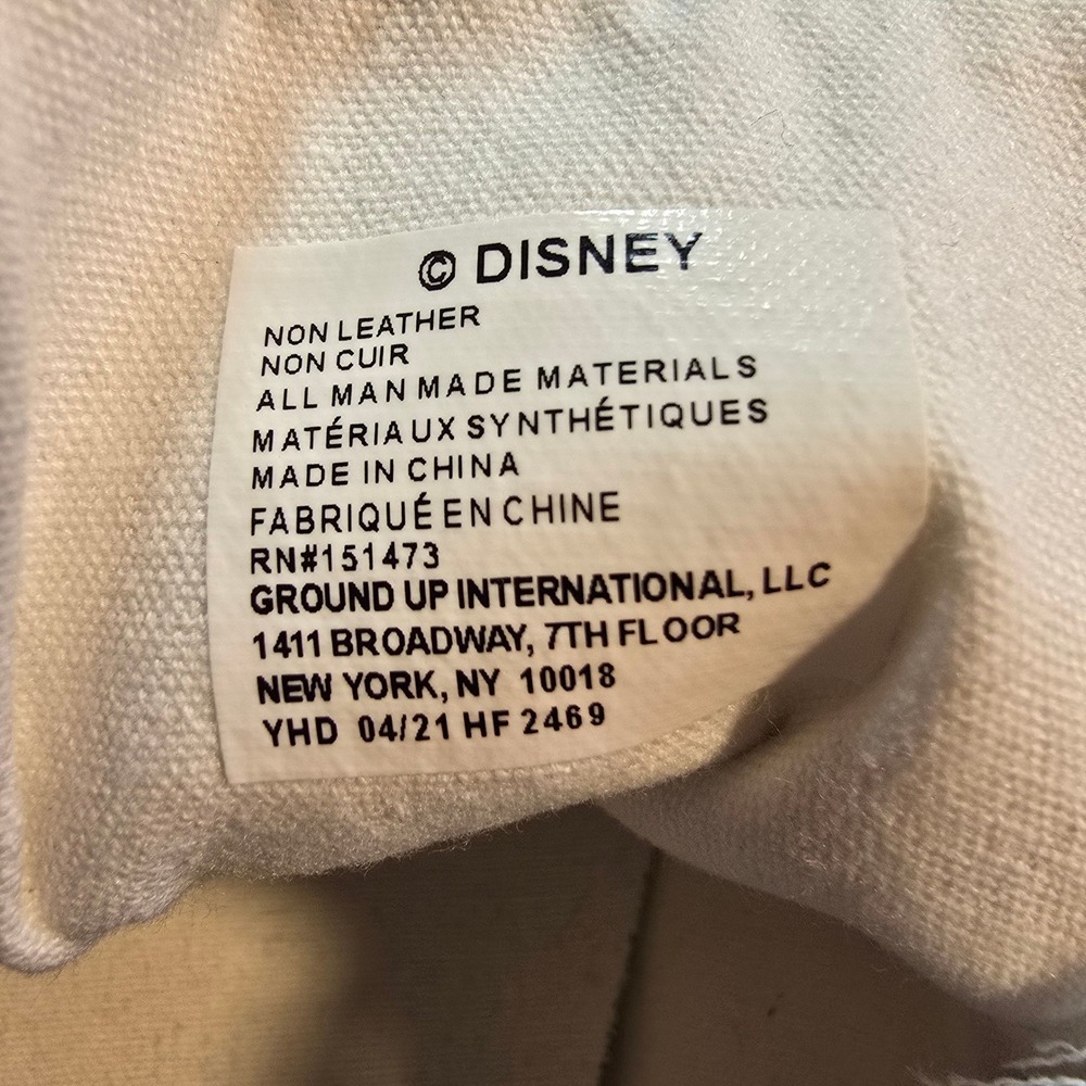 Y2K Disney Ground Up Lilo Stitch White Canvas Sneakers Kawaii Streetwear Women 9 - Picture 4 of 12